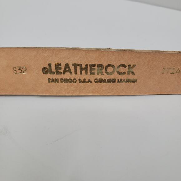 LEATHEROCK SNAKE WESTERN CRYSTAL EMBELLISHED BELT, SIZE S32 main image 4